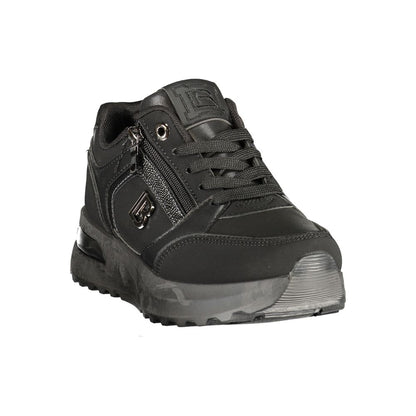 Baskets Laura Biagiotti femme en polyuréthane noir – LA-48922