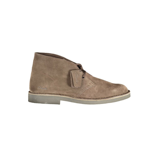 Bottines Clarks homme en cuir marron – CL-48860