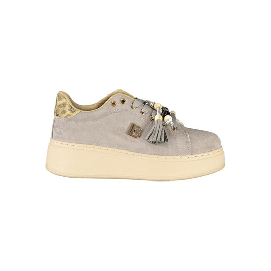 Baskets Laura Biagiotti femme en polyuréthane gris – LA-48913