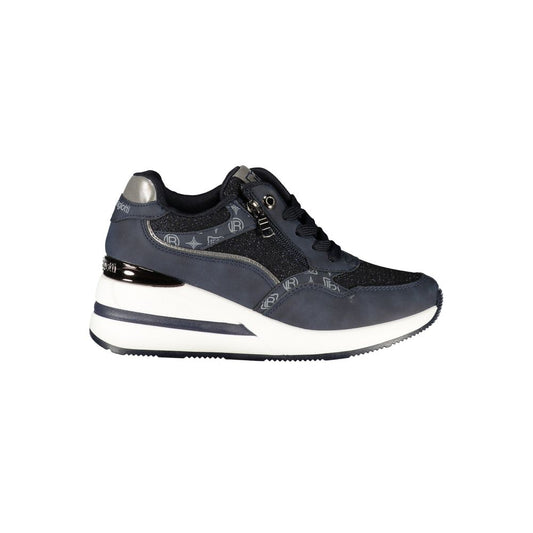 Baskets Laura Biagiotti femme en polyuréthane bleu – LA-48932