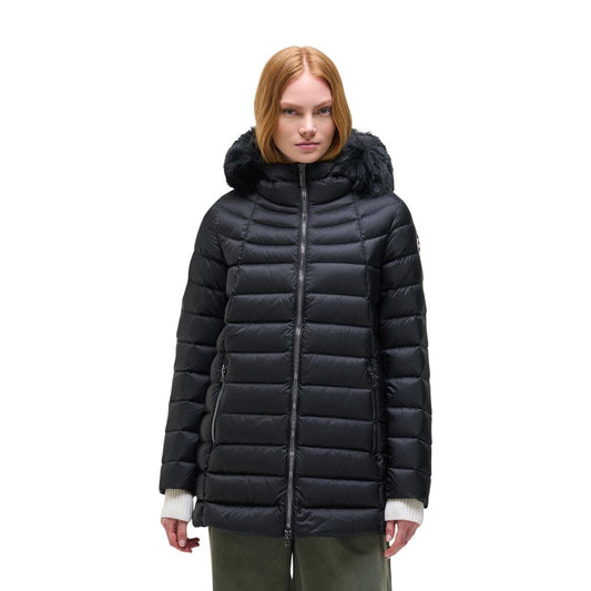 Colmar Originals Black Polyamide Full-Length Jacket