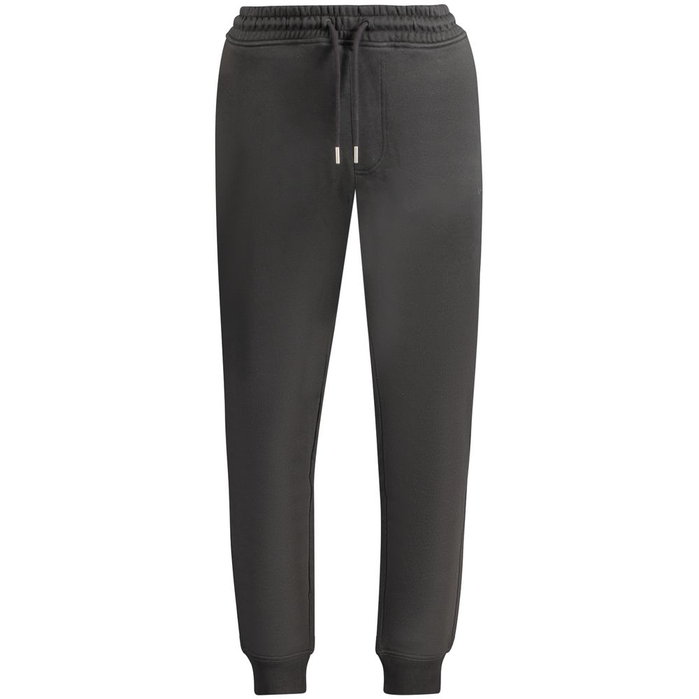 Hugo Boss Black Cotton Men's Trousers
