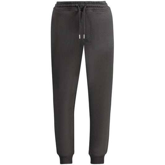 Hugo Boss Black Cotton Men's Trousers