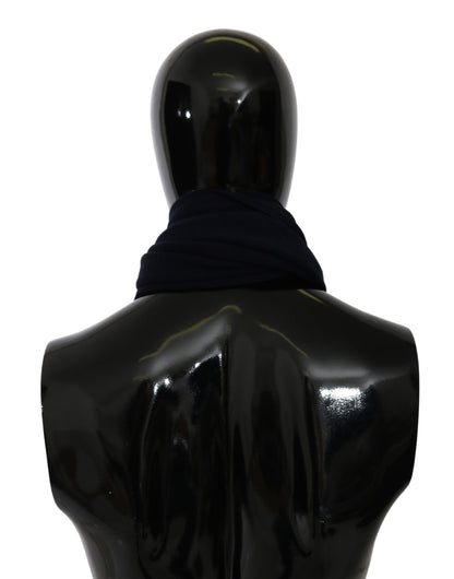 Écharpe Dolce & Gabbana homme #DGLovesLondon en laine vierge bleu – MS5641