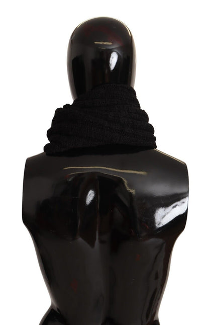 Châle Dolce & Gabbana mixte en laine vierge noir – MS6086