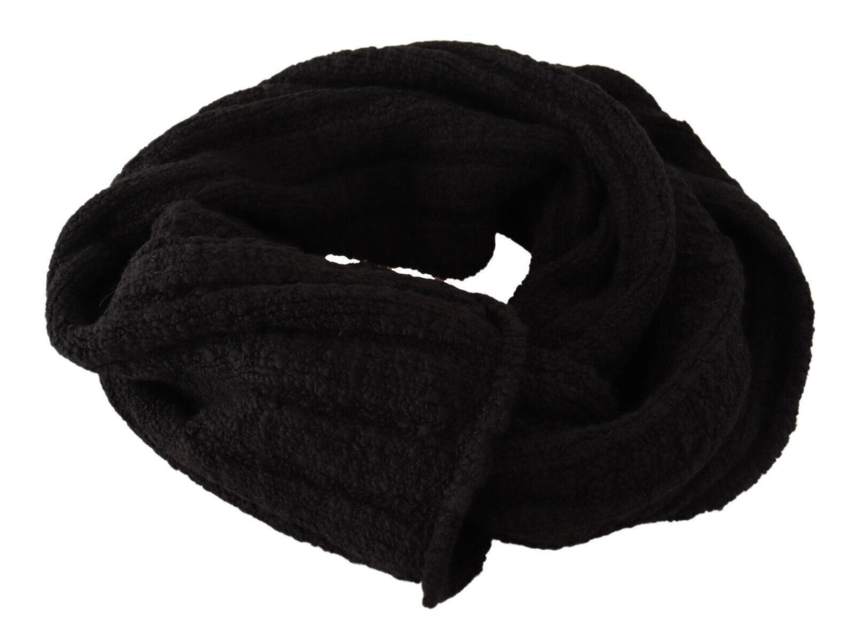 Châle Dolce & Gabbana mixte en laine vierge noir – MS6086
