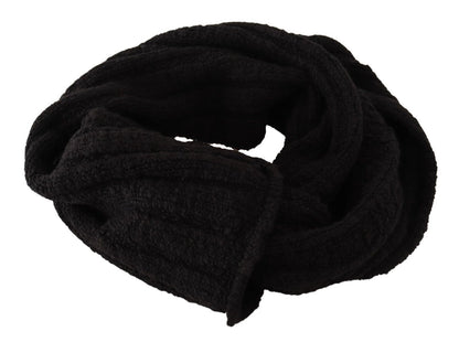 Châle Dolce & Gabbana mixte en laine vierge noir – MS6086