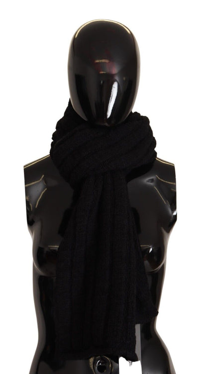 Châle Dolce & Gabbana mixte en laine vierge noir – MS6086