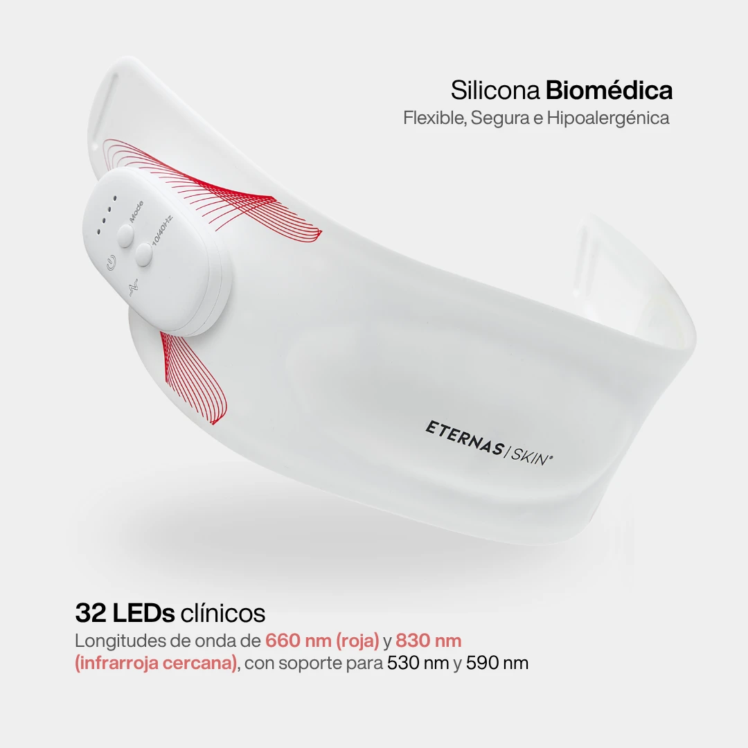 Lifting Facial Reafirmante y Alivio del Dolor - LED Infrarroja 830nm by Eternas