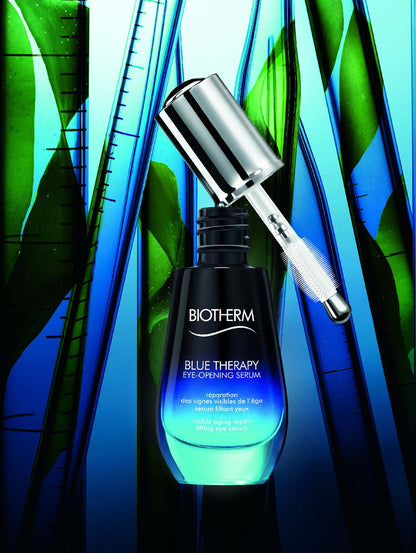 Biotherm Blue Therapy Ouverture Des Yeux Sérum Anti Âge Réparateur Raffermissant Regard Éclatant