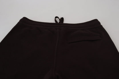 Jogging Dolce & Gabbana homme en cachemire marron – PAN73211