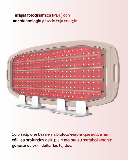 Lampe LED Anti-âge avancée- Thérapie Photodynamique (PDT) by Eternas
