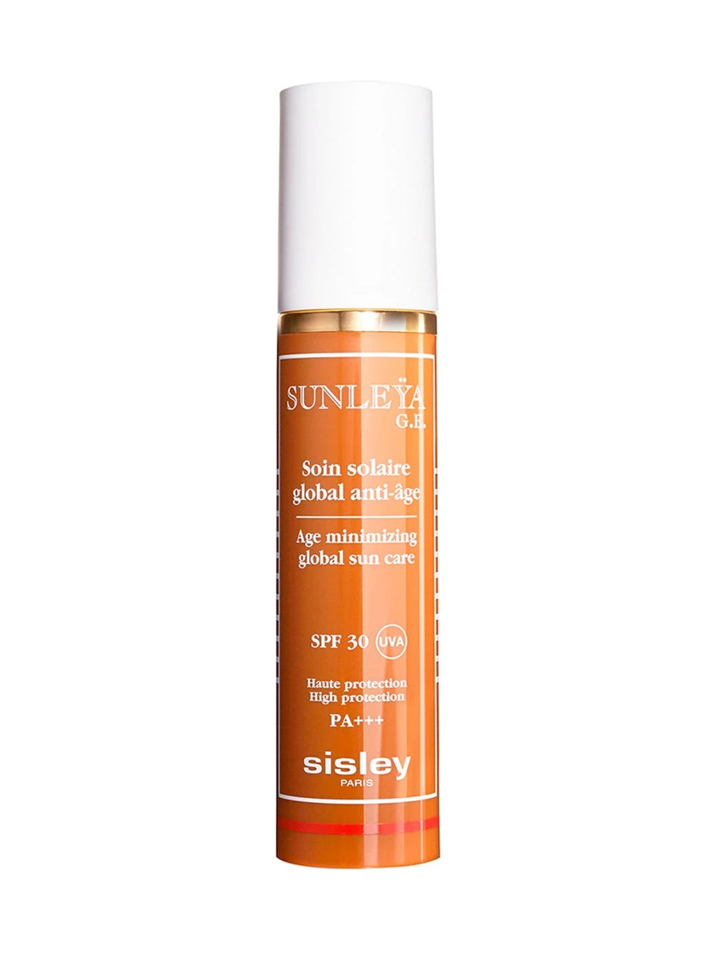 Sisley Sunleya GE SPF50 Soin Solaire Global Anti-Âge Visage Pour un Bronzage Lumineux et Durable