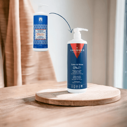 Pack Potenciador Color y Brillo para Cabellos Teñidos - Champú y Mascarilla - 1000 ml + 975 ml