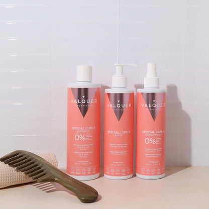 Pack Método Curly -  Champú, Mascarilla y Acondicionador - 975 ml