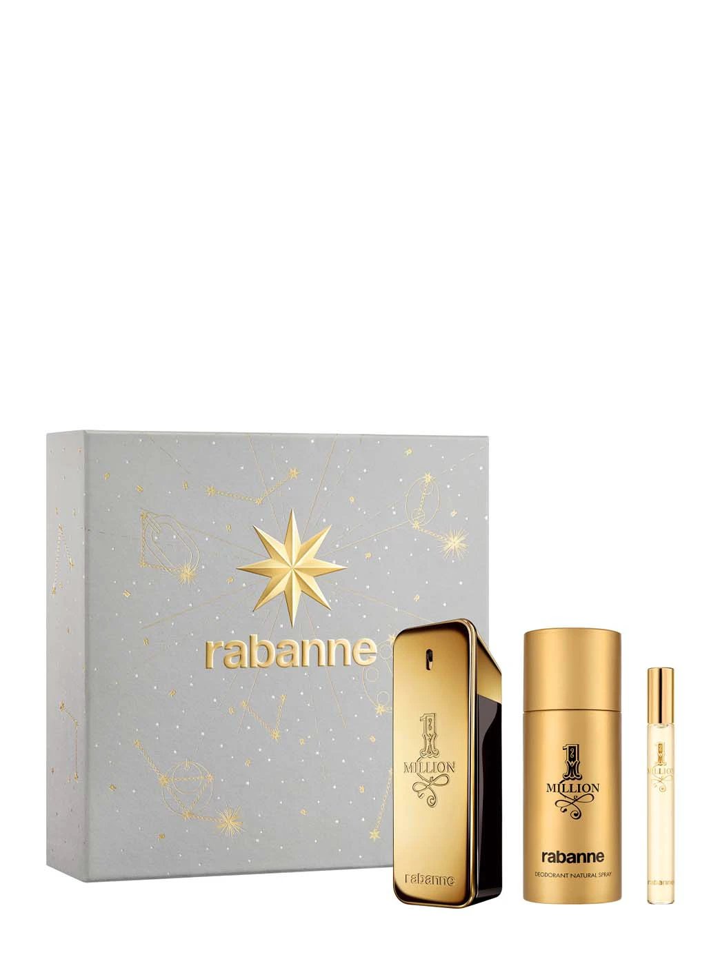 Coffret 1 Million Eau de Toilette 100 ml Déodorant 150 ml Spray de Voyage 10 ml