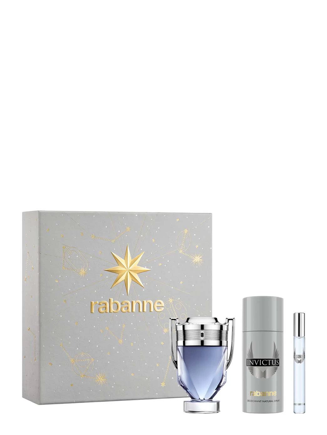 Coffret Invictus Eau de Toilette 100 ml Déodorant 150 ml et Mini 10 ml