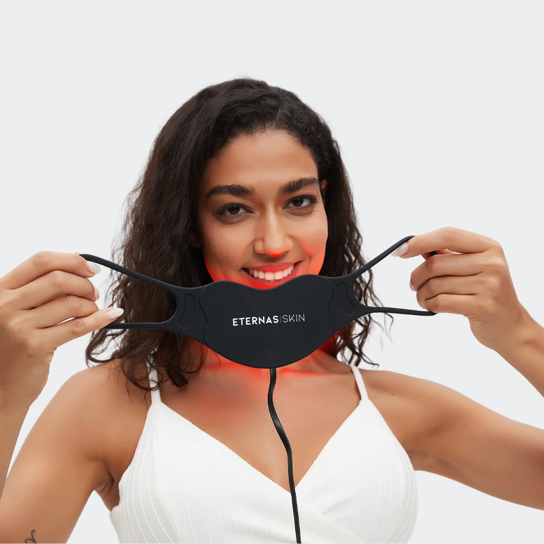 Máscara de Labios LED Infrarroja 850nm Silicona Médica by Eternas