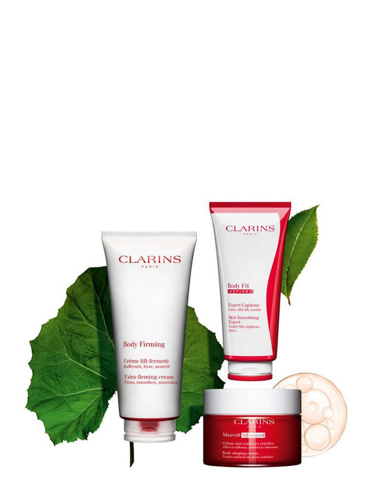 Clarins – Body Fit Active | Soin Remodelant Anti-Cellulite | 96% Ingrédients Naturels | Thé Matcha Bio