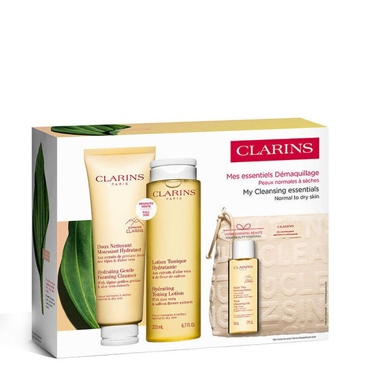 Clarins Coffret nettoyage peaux normales à sèches