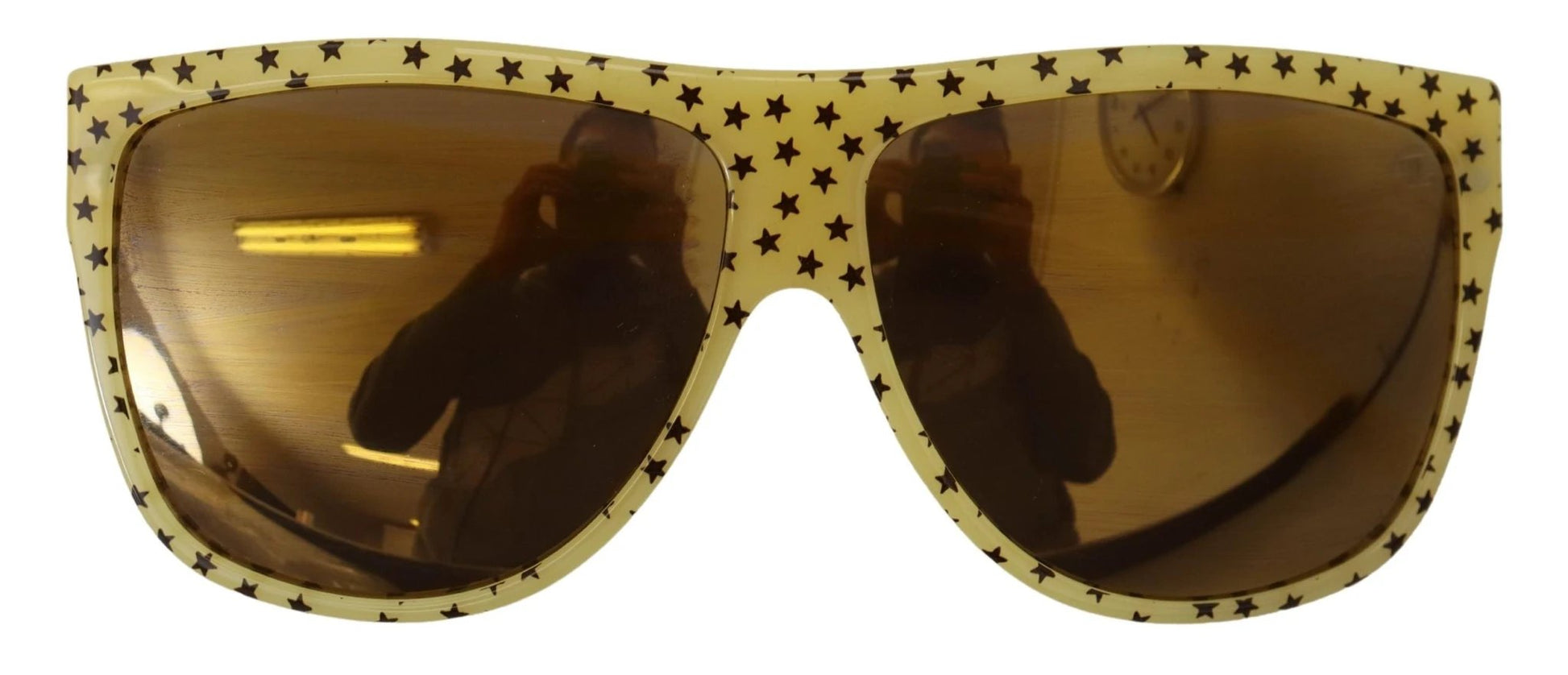 Dolce & Gabbana Yellow Stars Acetate Square Shades DG4125 Sunglasses by Dolce & Gabbana