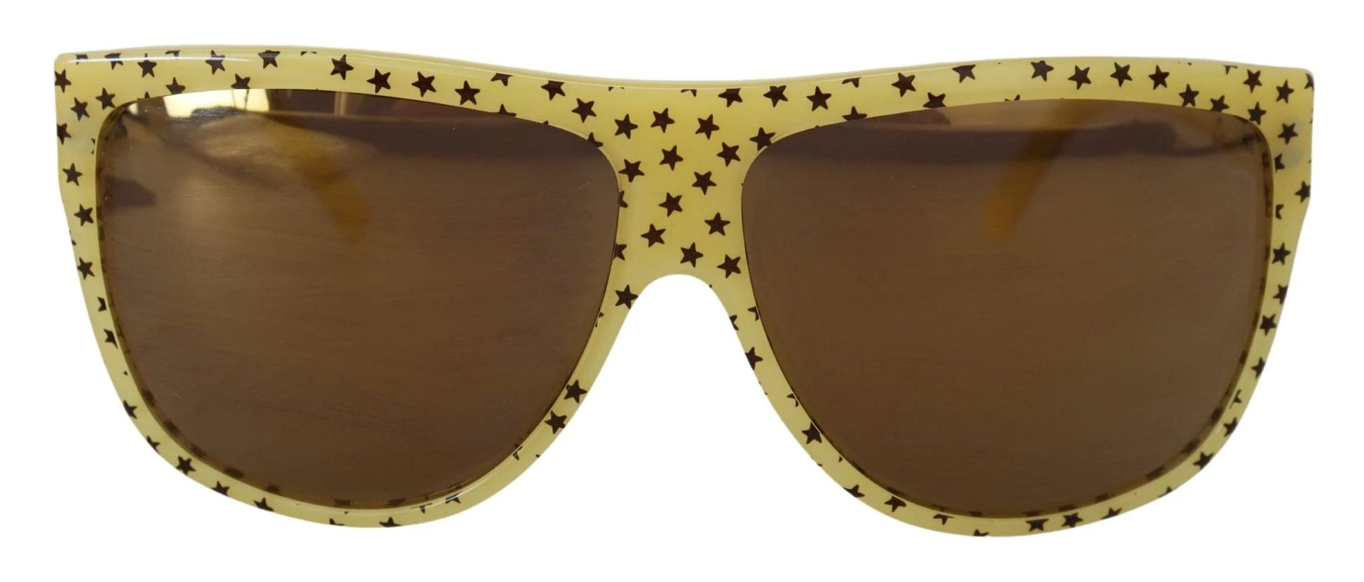 Dolce & Gabbana Yellow Stars Acetate Square Shades DG4125 Sunglasses by Dolce & Gabbana