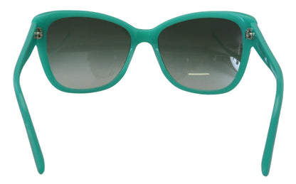 Dolce & Gabbana Green Stars Acetate Square Shades DG4124 Sunglasses by Dolce & Gabbana
