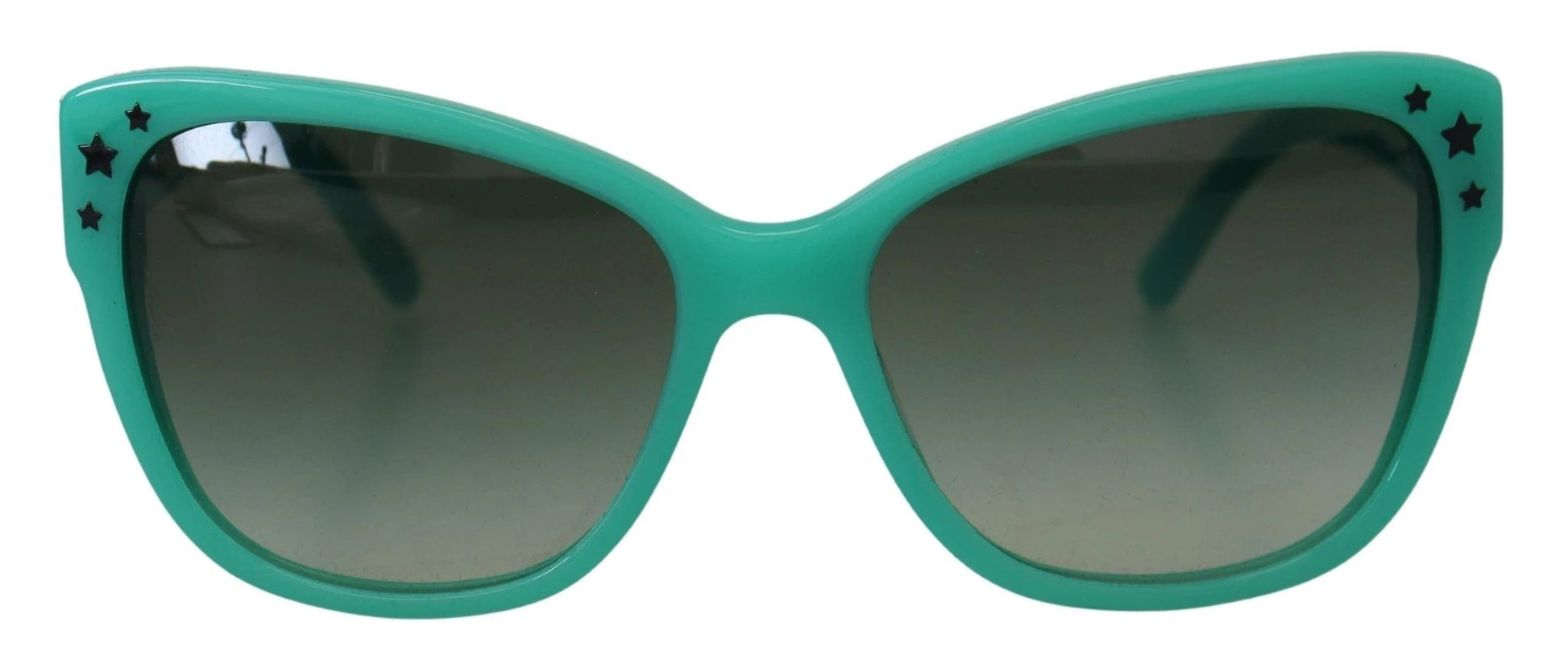 Dolce & Gabbana Green Stars Acetate Square Shades DG4124 Sunglasses by Dolce & Gabbana