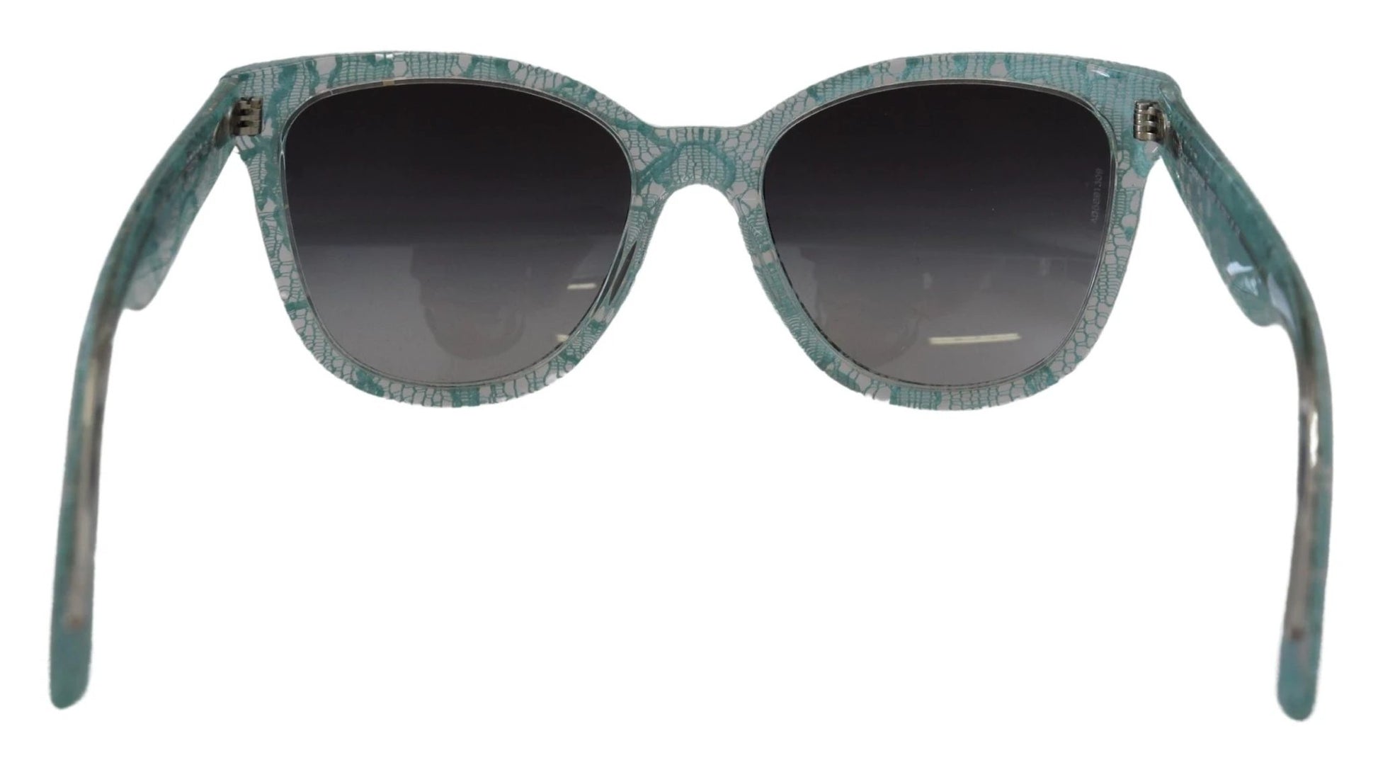 Dolce & Gabbana Blue Lace Acetate Crystal Round DG4190 Sunglasses by Dolce & Gabbana