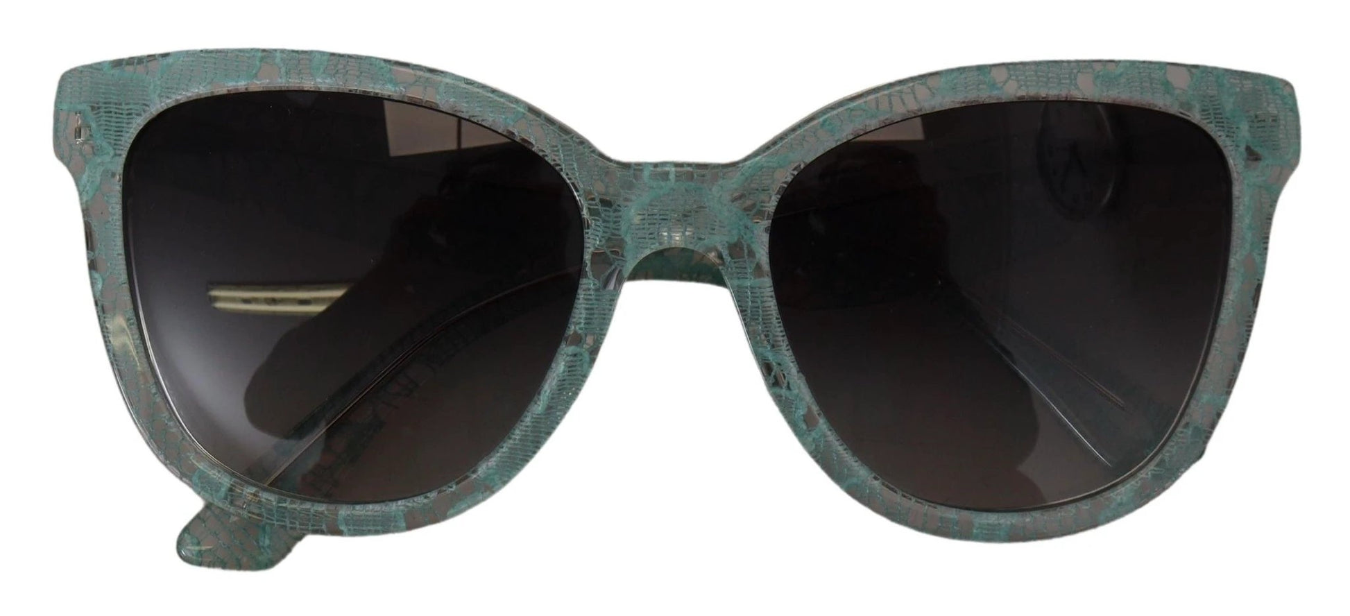 Dolce & Gabbana Blue Lace Acetate Crystal Round DG4190 Sunglasses by Dolce & Gabbana
