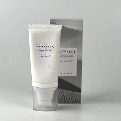 ☀️ SKIN1004 – Madagascar Centella Tone-Up Sunscreen SPF50+ PA++++ | Protector Solar Iluminador