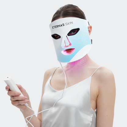ETERNAS® Masque LED Infrarouge professionnel - 850nm Silicone de Qualité Médicale