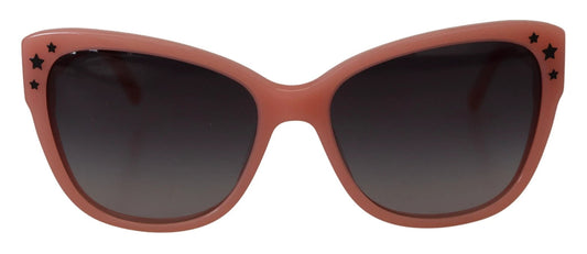 Dolce & Gabbana Pink Acetate Frame Stars Embellishment DG4124 Sunglasses by Dolce & Gabbana