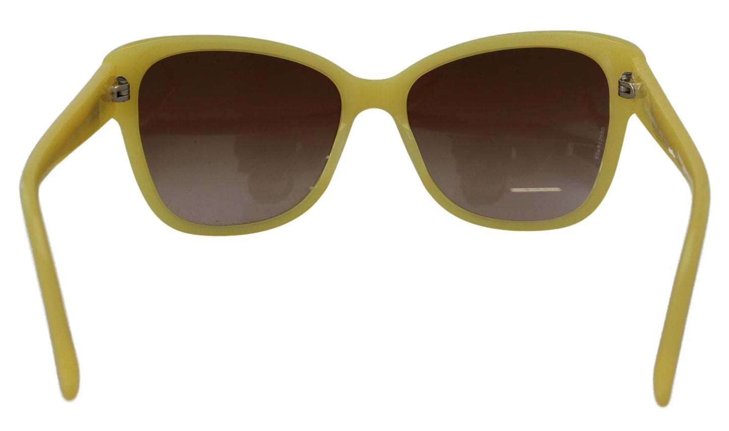 Dolce & Gabbana Yellow Acetate Frame Stars Embellishment DG4124 Sunglasses by Dolce & Gabbana