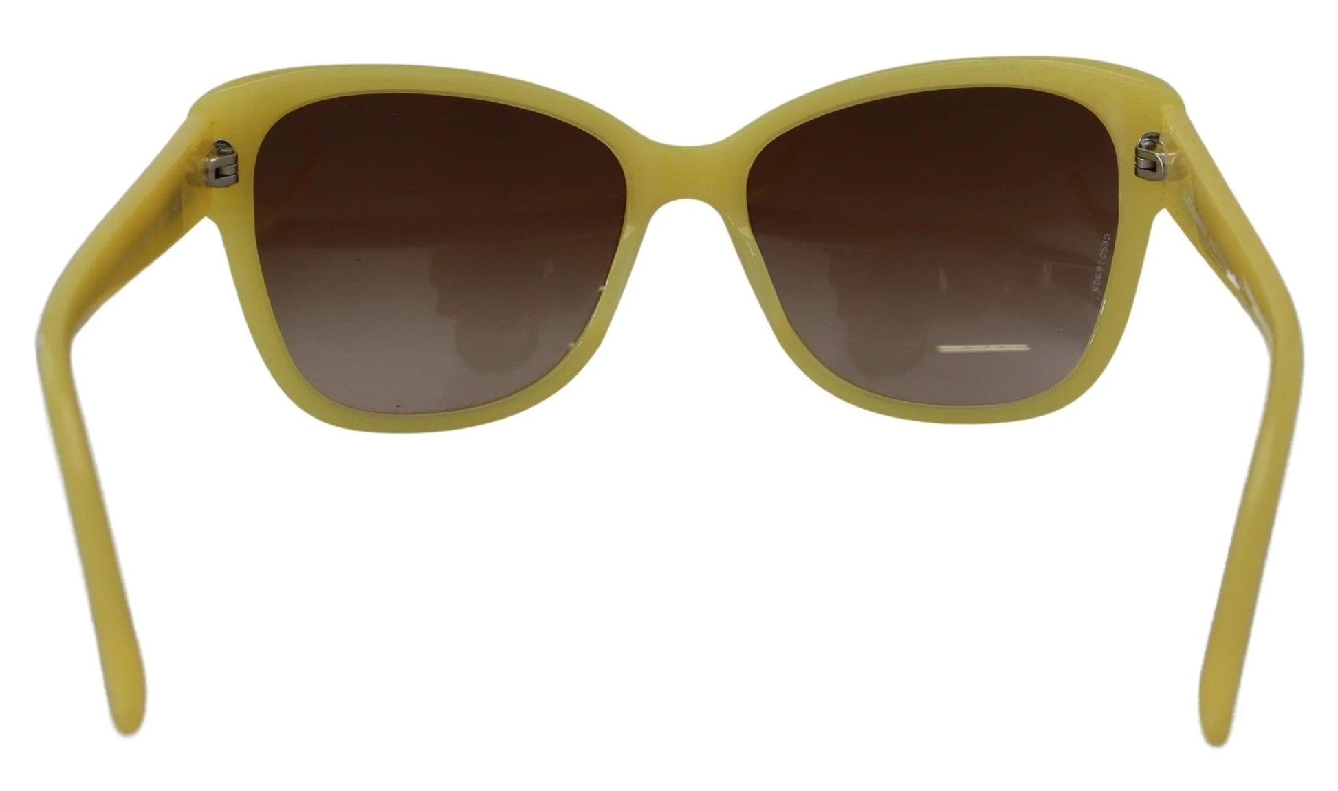 Dolce & Gabbana Yellow Acetate Frame Stars Embellishment DG4124 Sunglasses by Dolce & Gabbana