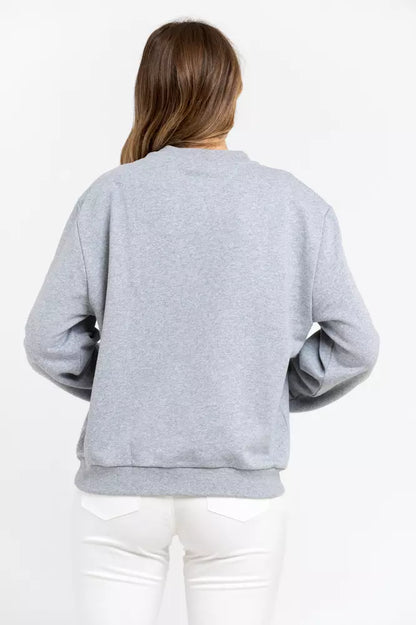 Sweat-shirt Trussardi femme en coton gris – TR-21546