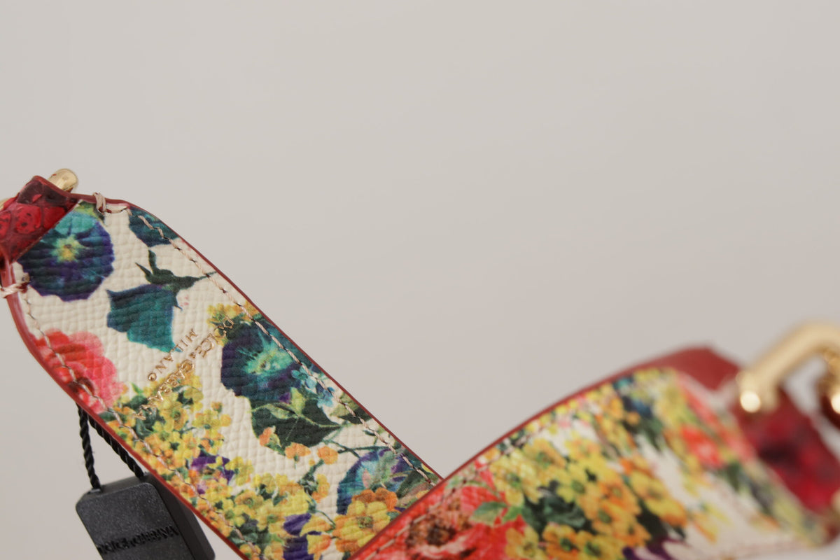 Bandoulière Dolce & Gabbana femme en cuir de python rouge – BEL8726