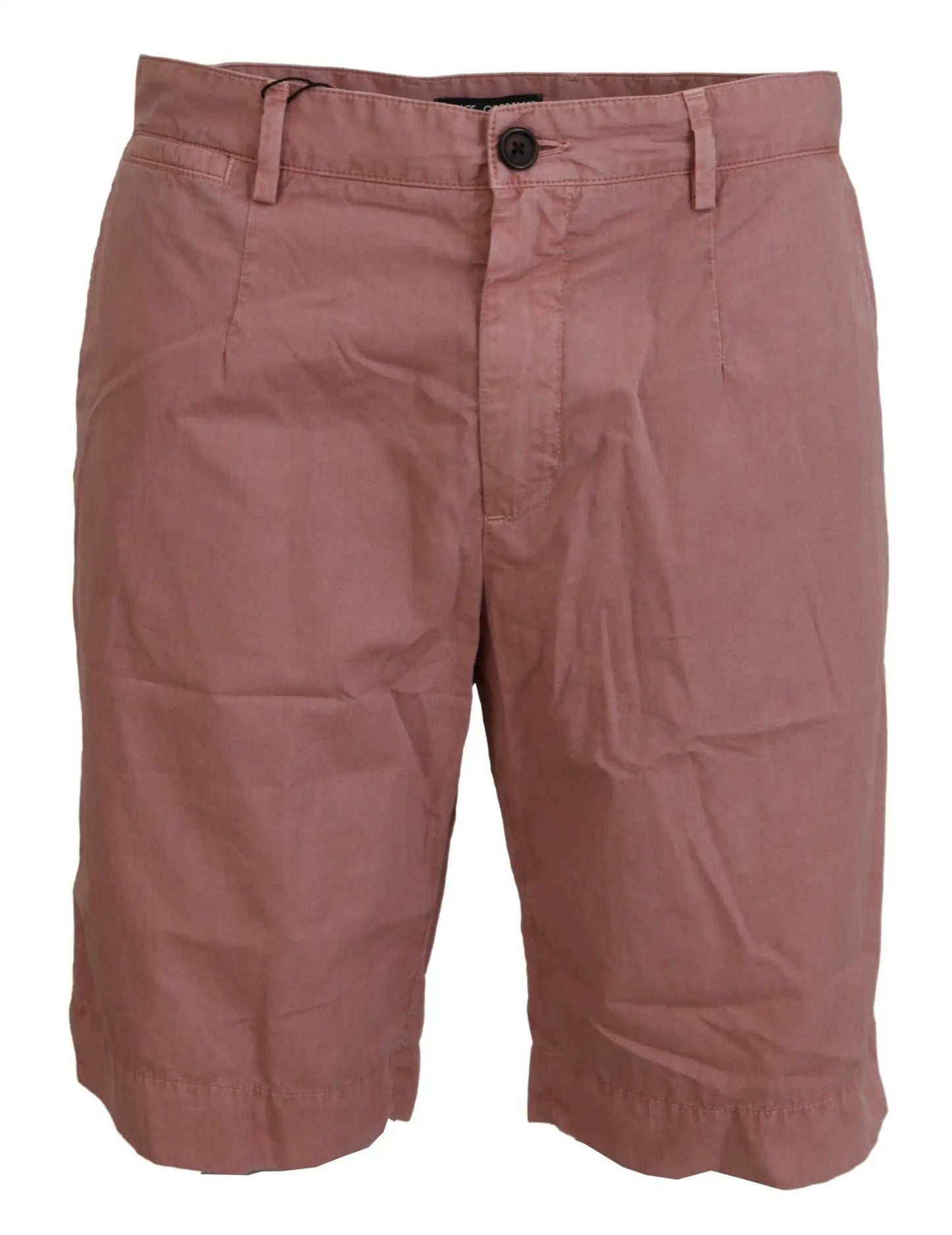 Dolce & Gabbana Pink Chinos Cotton Casual Mens Shorts by Dolce & Gabbana