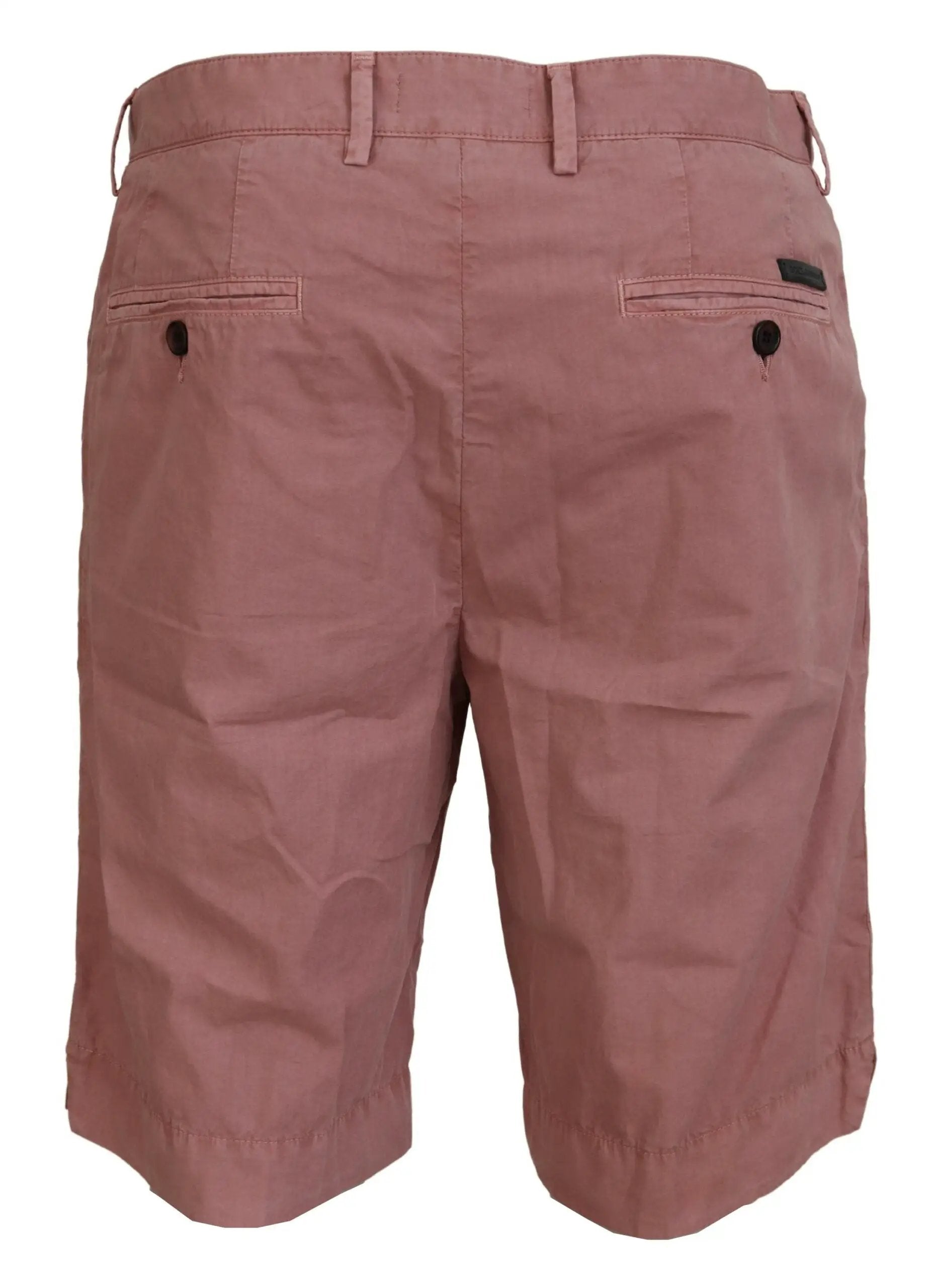 Dolce & Gabbana Pink Chinos Cotton Casual Mens Shorts by Dolce & Gabbana