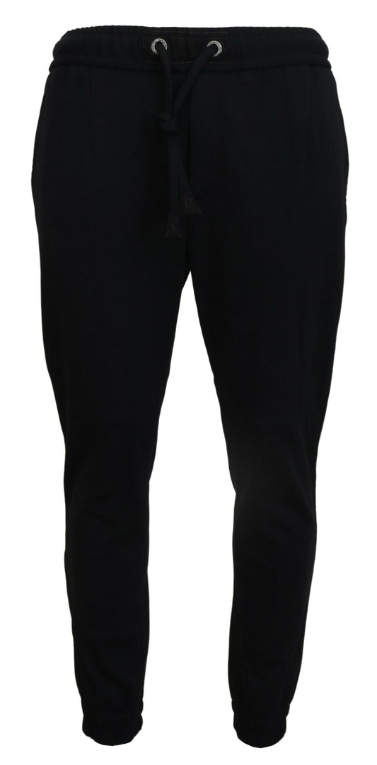 Jogging Dolce & Gabbana homme en laine noir – PAN74544