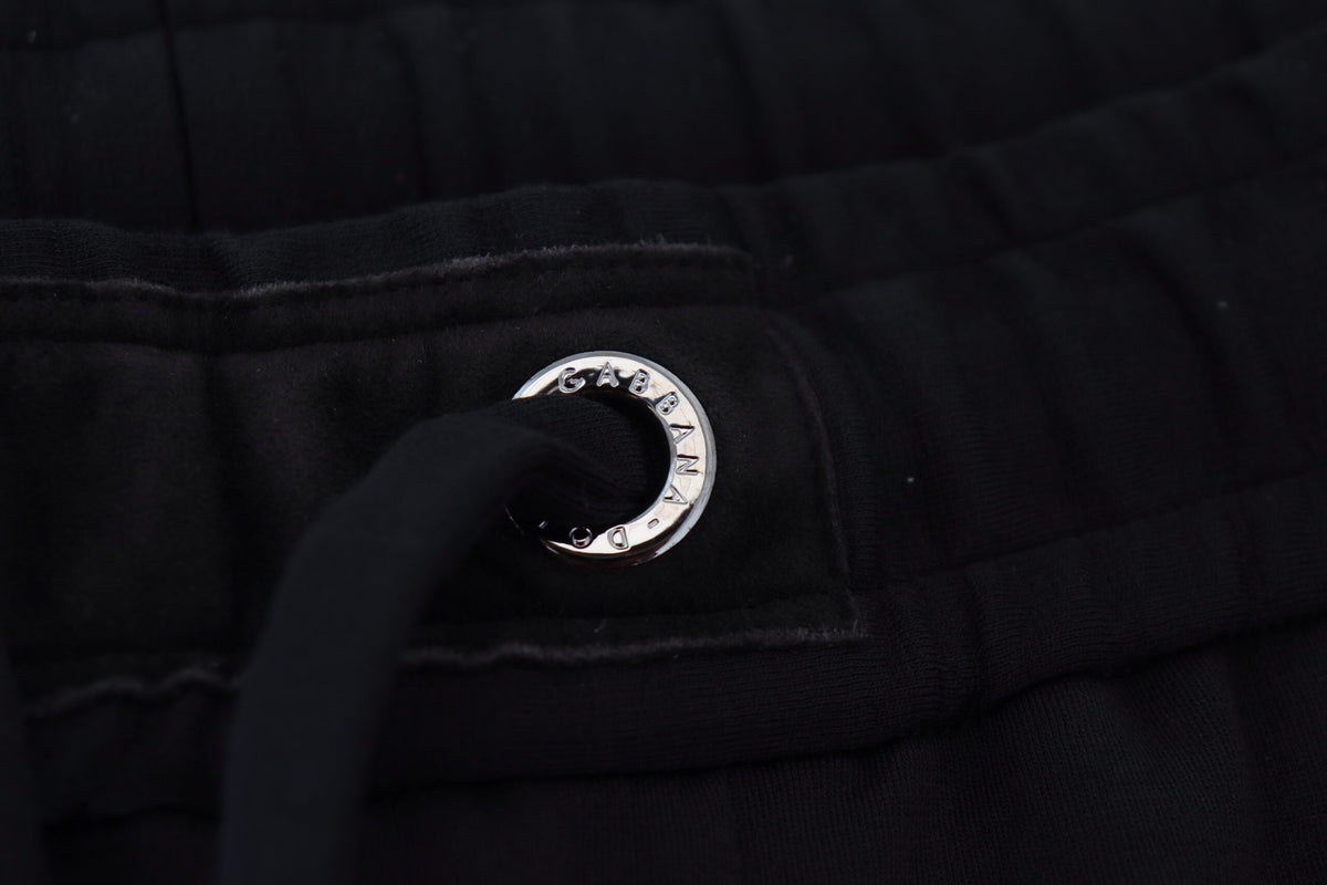 Jogging Dolce & Gabbana homme en laine noir – PAN74544