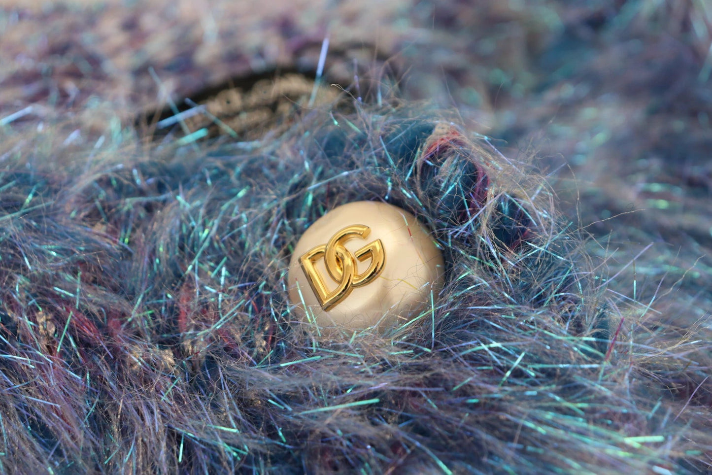 Dolce & Gabbana Multicolor Polyester Fringes Coat Jacket by Dolce & Gabbana