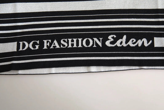 Dolce & Gabbana White Cotton DG Fashion Crew Neck Tee T-shirt by Dolce & Gabbana