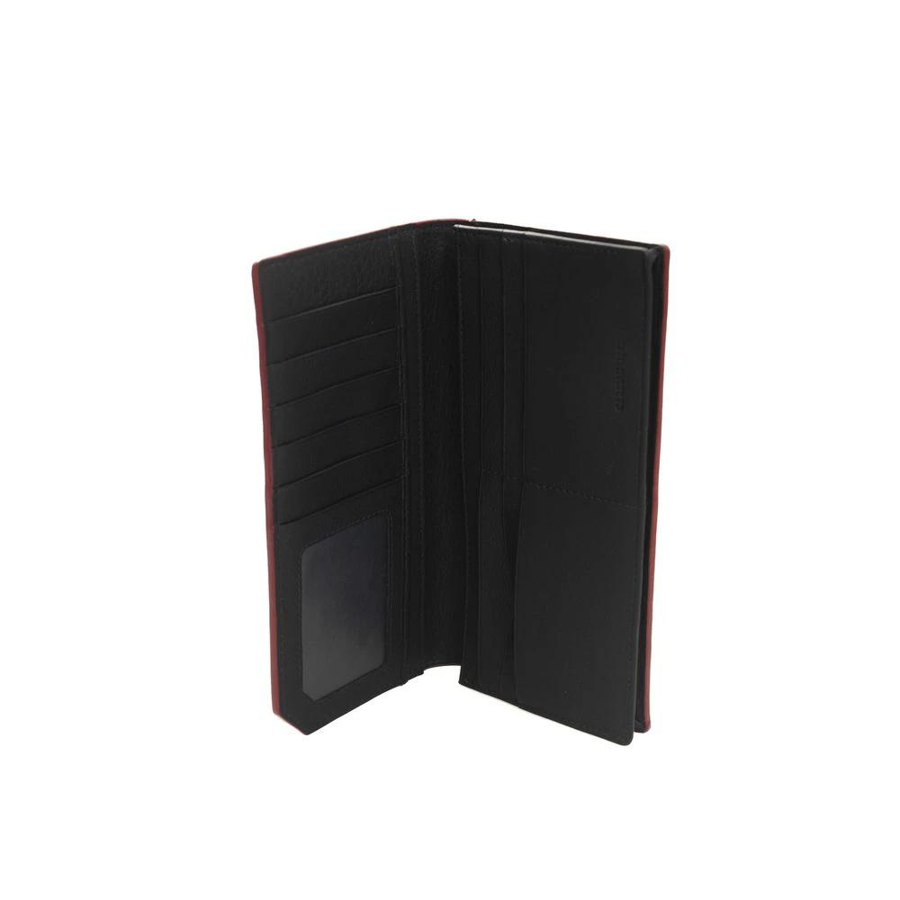 Cerruti 1881 Blue Calfskin Men Wallet