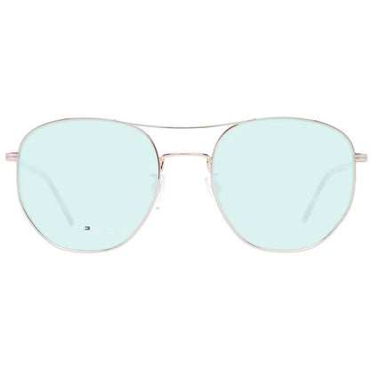 Tommy Hilfiger Rose Gold Metal Sunglasses by Tommy Hilfiger