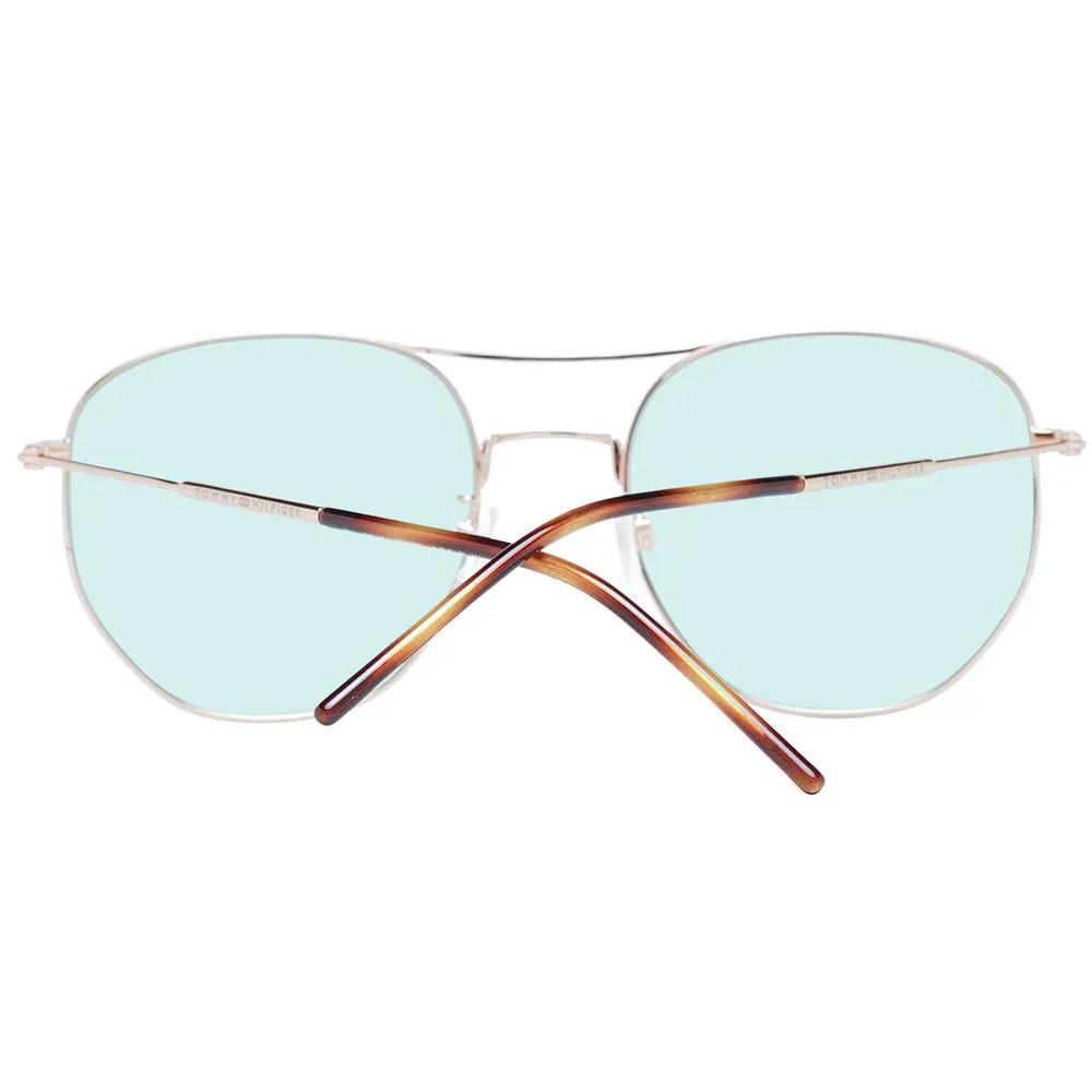 Tommy Hilfiger Rose Gold Metal Sunglasses by Tommy Hilfiger