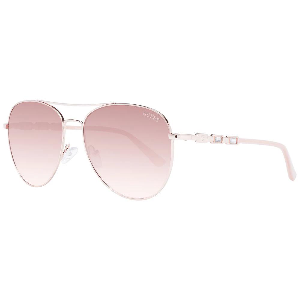 Guess Rose Gold Metal Sunglasses by Guess