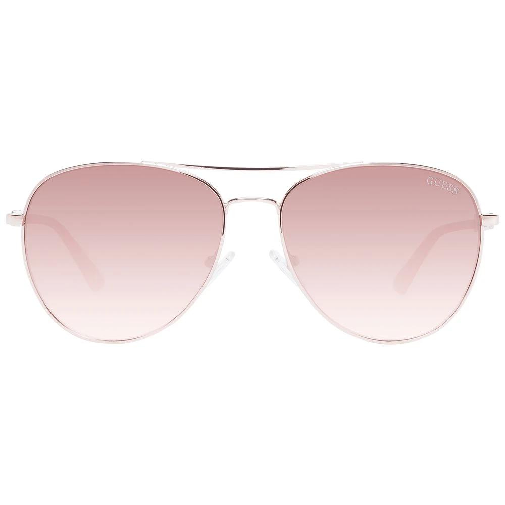 Guess Rose Gold Metal Sunglasses by Guess