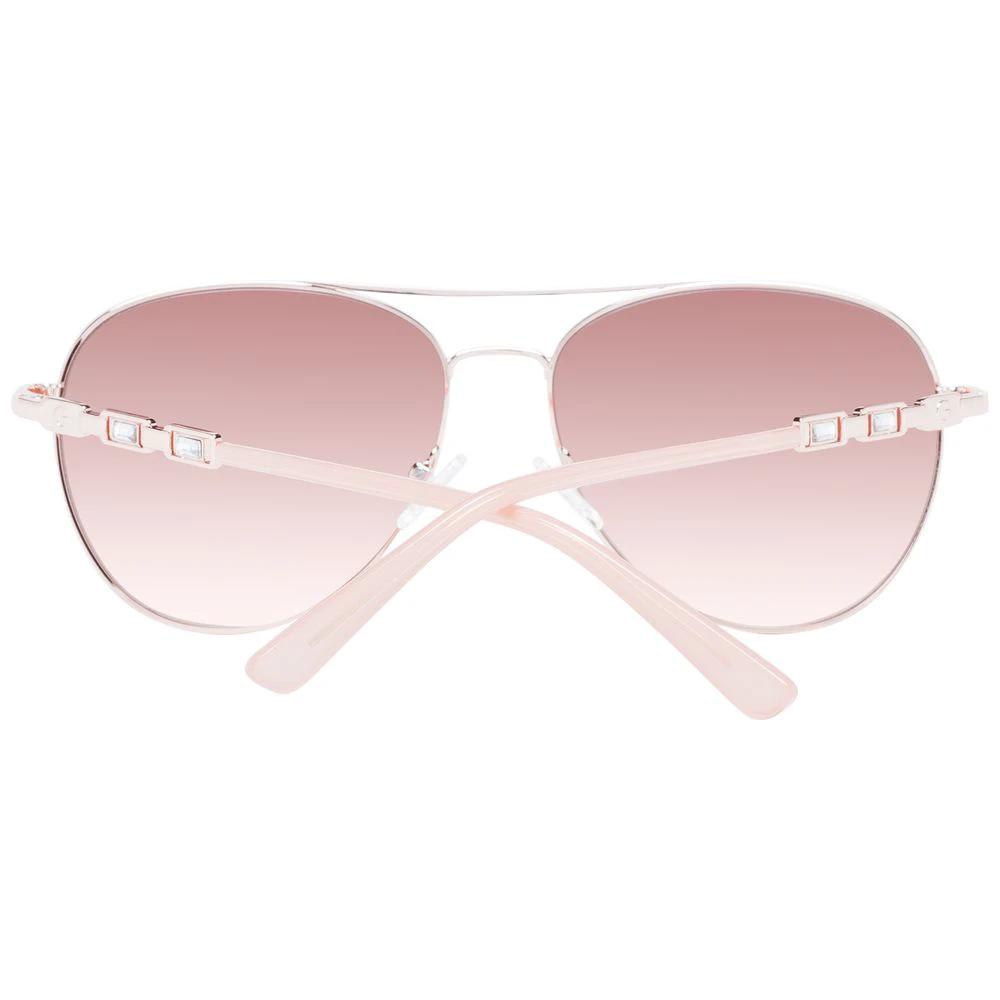 Guess Rose Gold Metal Sunglasses by Guess
