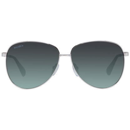Lunettes de soleil Max & Co femme aviateur en métal or rose – MA-1047117